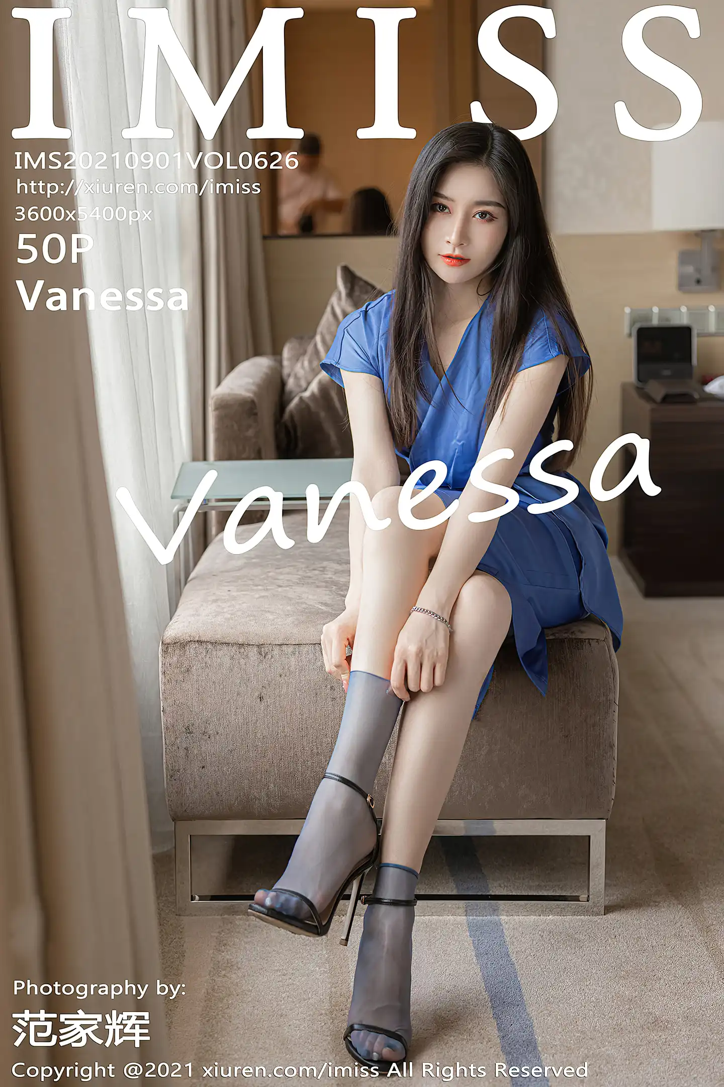 [IMISS爱蜜社]Vol.626_气质美女Vanessa私房脱华丽多姿礼裙露性感内衣迷人诱惑写真50P-秀人网 - XiuRen.Space